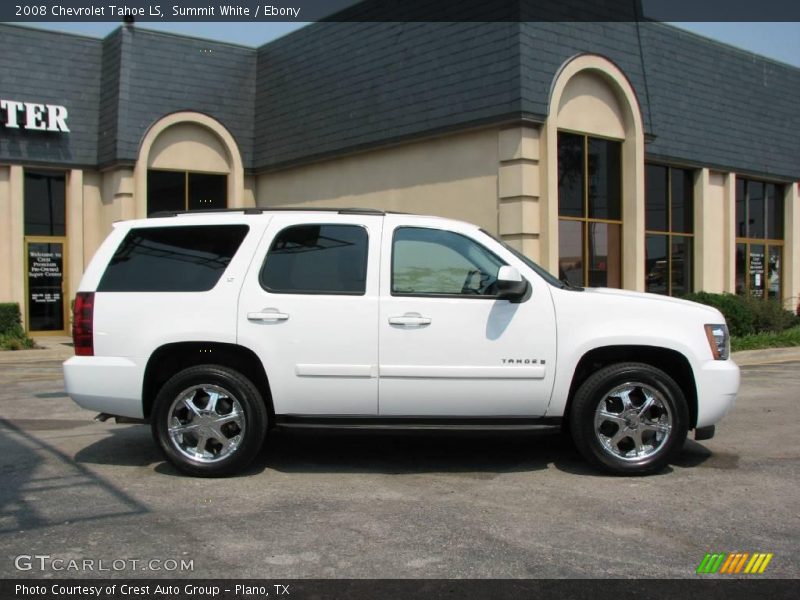 Summit White / Ebony 2008 Chevrolet Tahoe LS