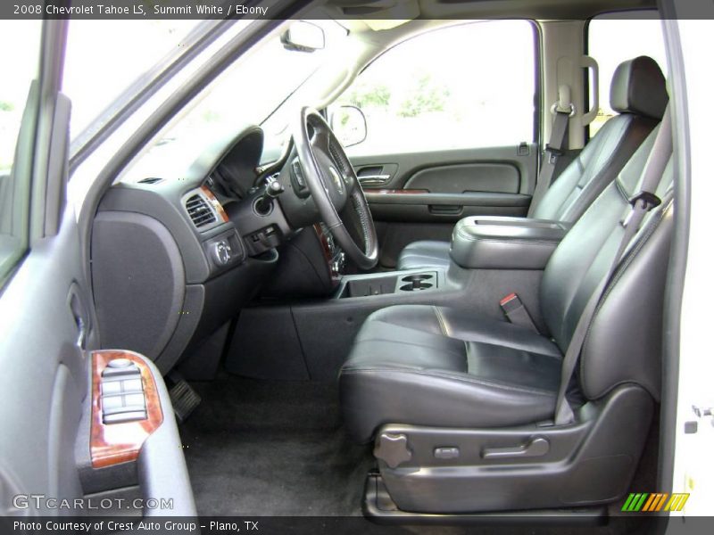 Summit White / Ebony 2008 Chevrolet Tahoe LS