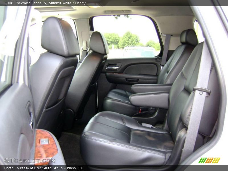 Summit White / Ebony 2008 Chevrolet Tahoe LS
