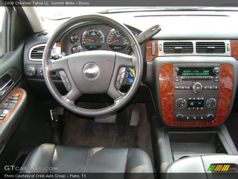 Summit White / Ebony 2008 Chevrolet Tahoe LS