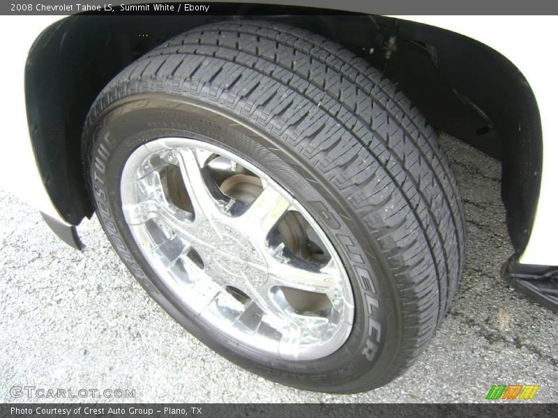 Summit White / Ebony 2008 Chevrolet Tahoe LS