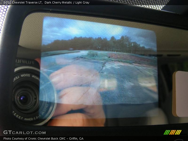 Dark Cherry Metallic / Light Gray 2010 Chevrolet Traverse LT