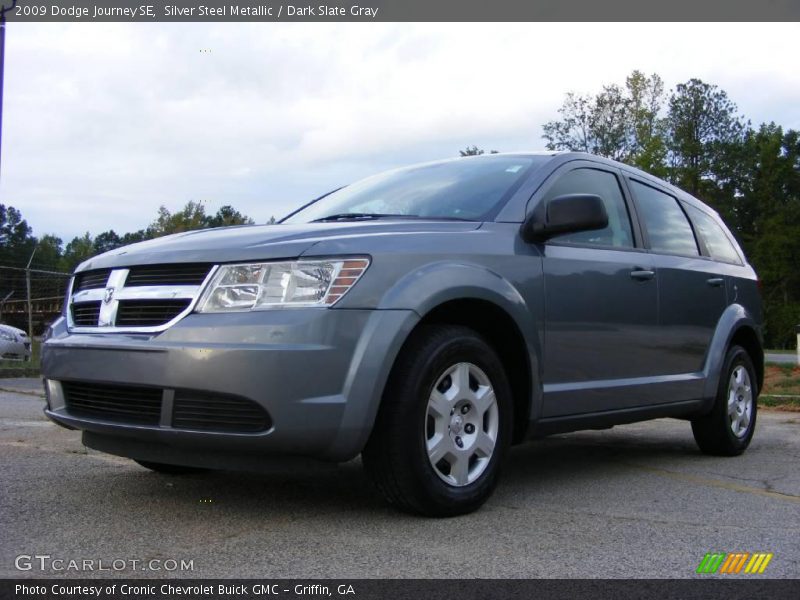 Silver Steel Metallic / Dark Slate Gray 2009 Dodge Journey SE