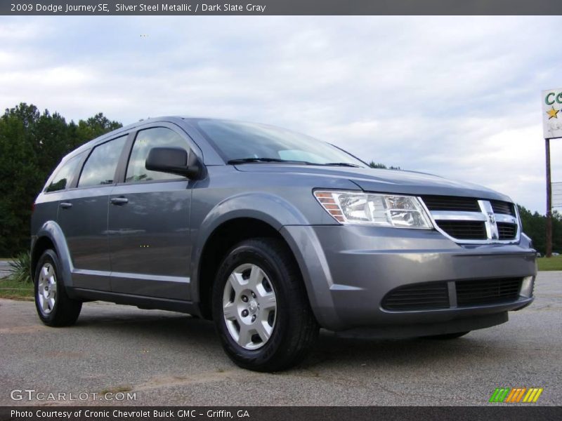 Silver Steel Metallic / Dark Slate Gray 2009 Dodge Journey SE
