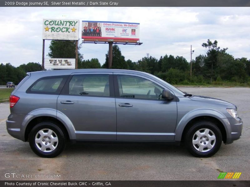 Silver Steel Metallic / Dark Slate Gray 2009 Dodge Journey SE