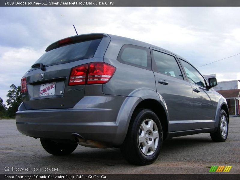 Silver Steel Metallic / Dark Slate Gray 2009 Dodge Journey SE