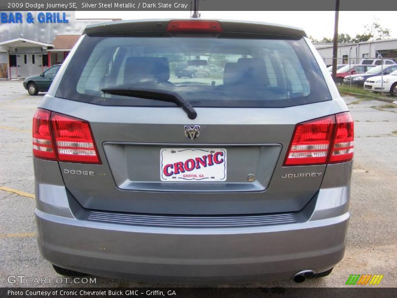 Silver Steel Metallic / Dark Slate Gray 2009 Dodge Journey SE
