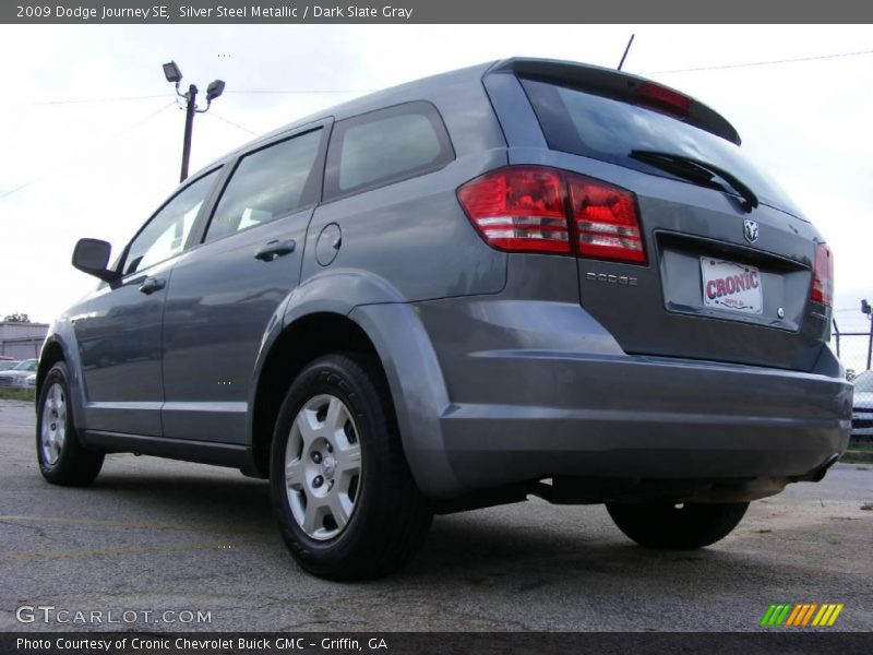 Silver Steel Metallic / Dark Slate Gray 2009 Dodge Journey SE