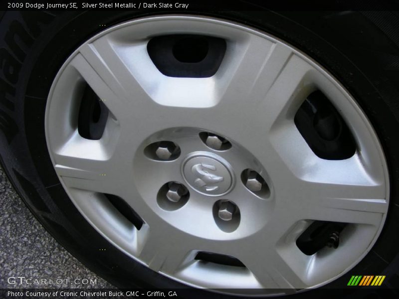 Silver Steel Metallic / Dark Slate Gray 2009 Dodge Journey SE