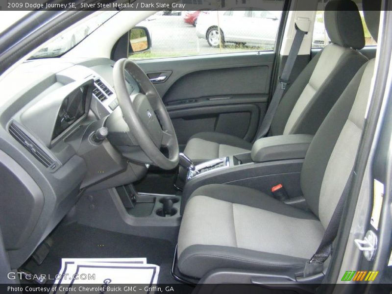 Silver Steel Metallic / Dark Slate Gray 2009 Dodge Journey SE