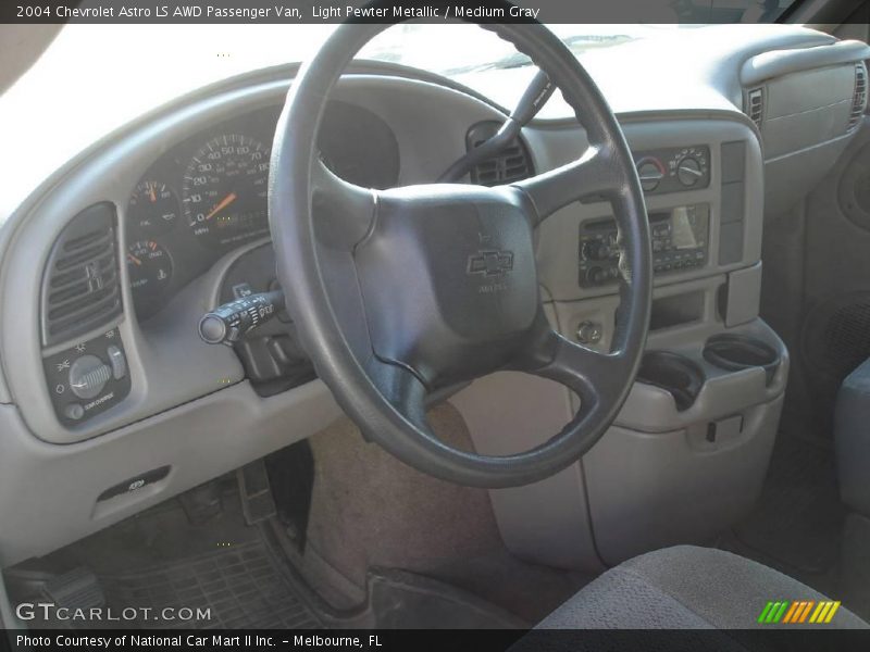 Light Pewter Metallic / Medium Gray 2004 Chevrolet Astro LS AWD Passenger Van