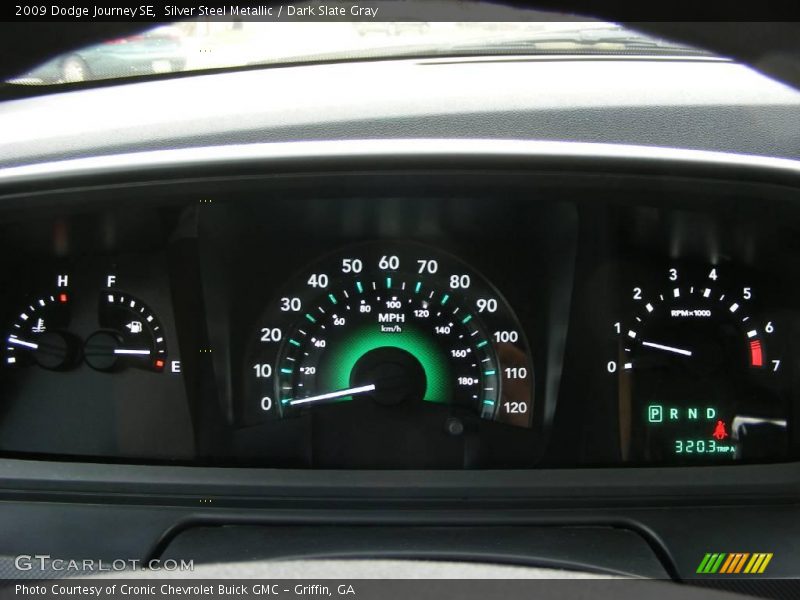 Silver Steel Metallic / Dark Slate Gray 2009 Dodge Journey SE