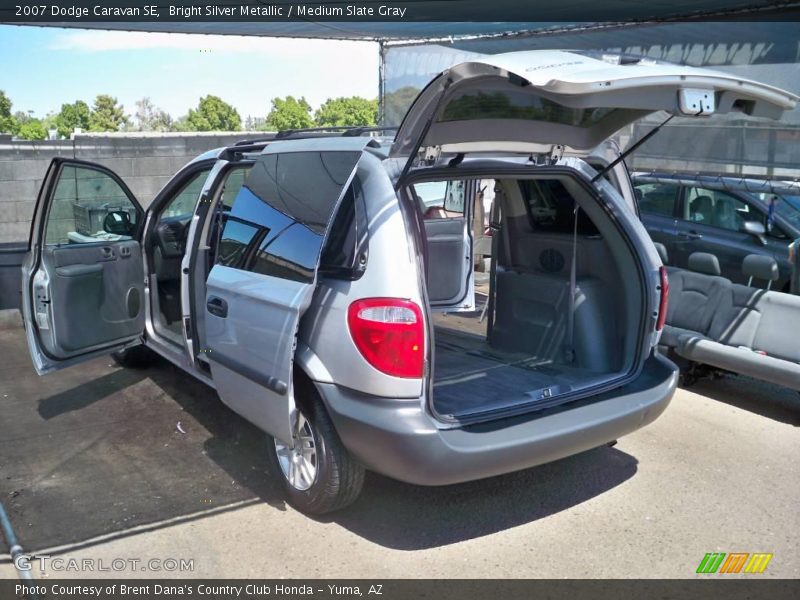 Bright Silver Metallic / Medium Slate Gray 2007 Dodge Caravan SE