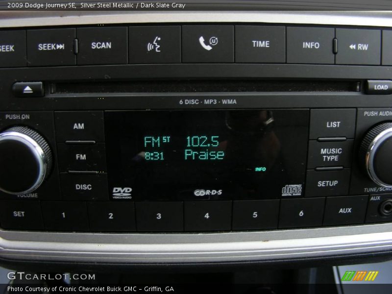 Silver Steel Metallic / Dark Slate Gray 2009 Dodge Journey SE