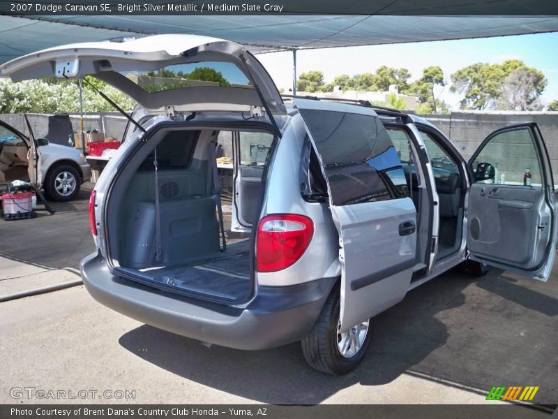 Bright Silver Metallic / Medium Slate Gray 2007 Dodge Caravan SE