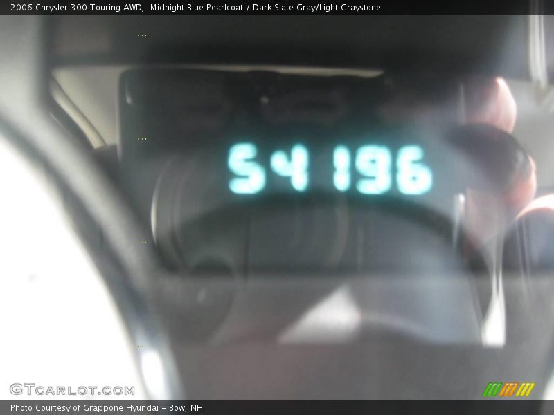 Midnight Blue Pearlcoat / Dark Slate Gray/Light Graystone 2006 Chrysler 300 Touring AWD