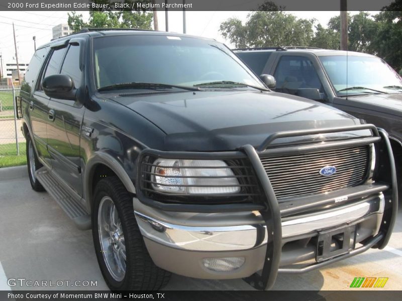 Black / Medium Parchment 2000 Ford Expedition Eddie Bauer