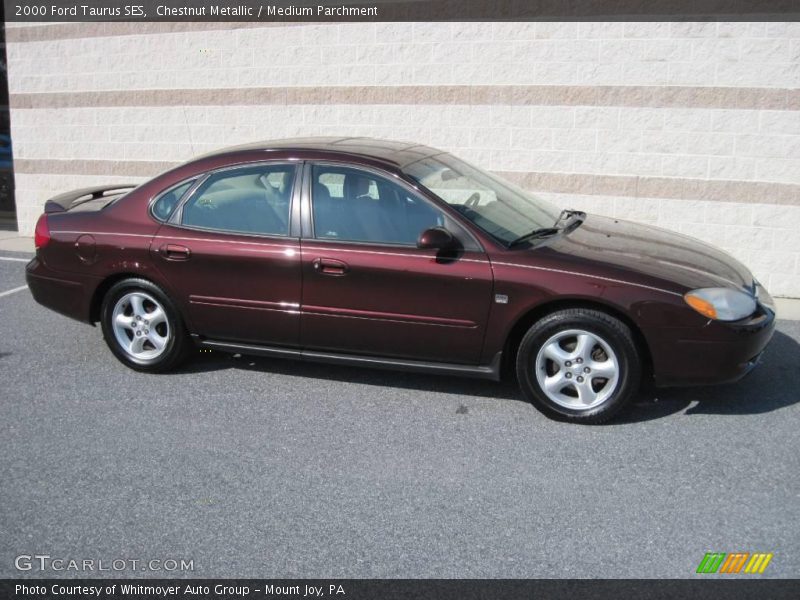 Chestnut Metallic / Medium Parchment 2000 Ford Taurus SES