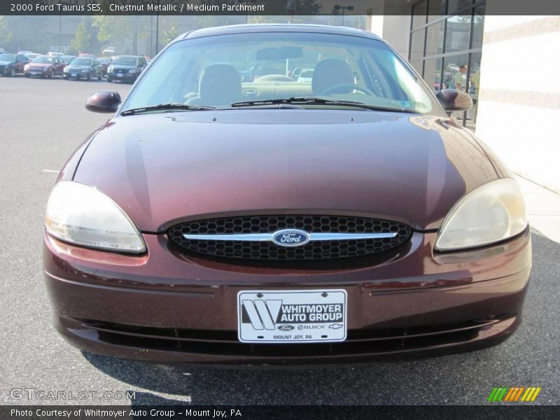 Chestnut Metallic / Medium Parchment 2000 Ford Taurus SES