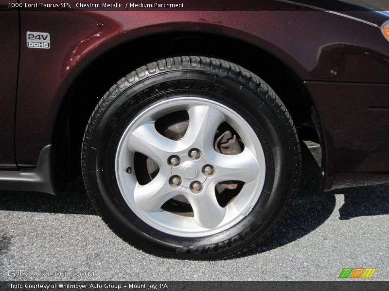 Chestnut Metallic / Medium Parchment 2000 Ford Taurus SES