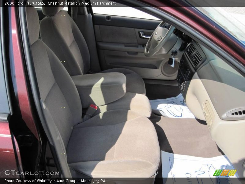 Chestnut Metallic / Medium Parchment 2000 Ford Taurus SES