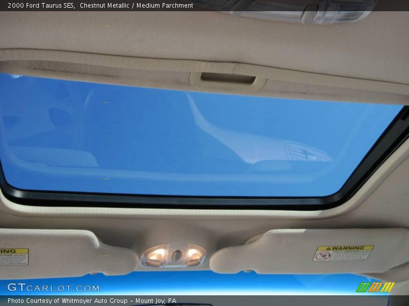 Chestnut Metallic / Medium Parchment 2000 Ford Taurus SES