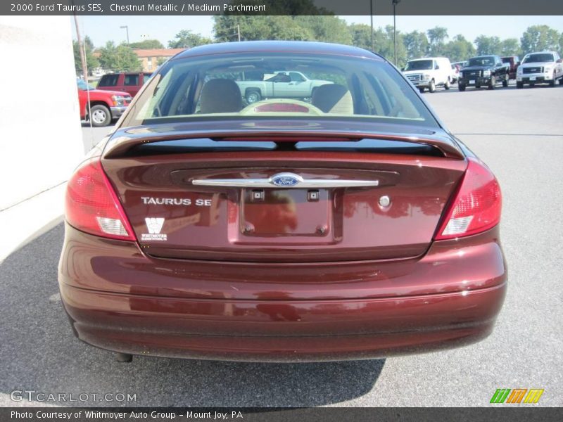 Chestnut Metallic / Medium Parchment 2000 Ford Taurus SES