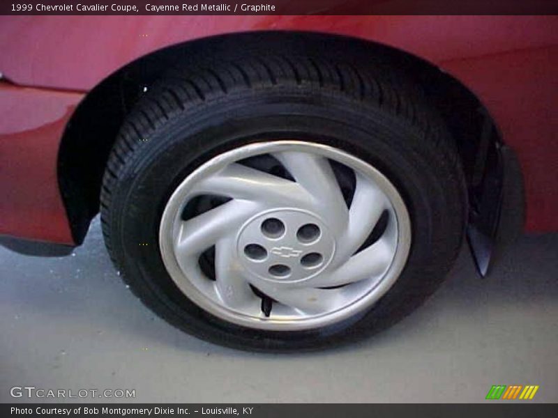 Cayenne Red Metallic / Graphite 1999 Chevrolet Cavalier Coupe