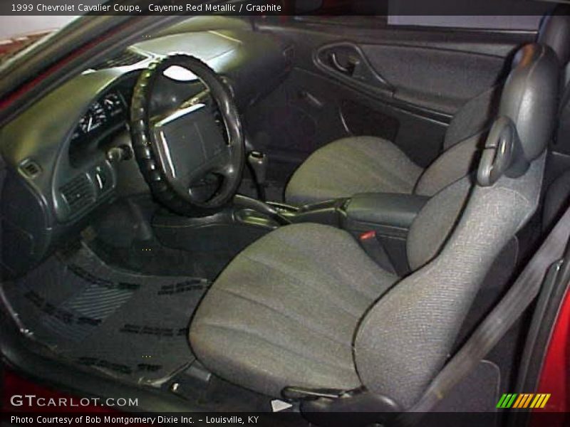 Cayenne Red Metallic / Graphite 1999 Chevrolet Cavalier Coupe