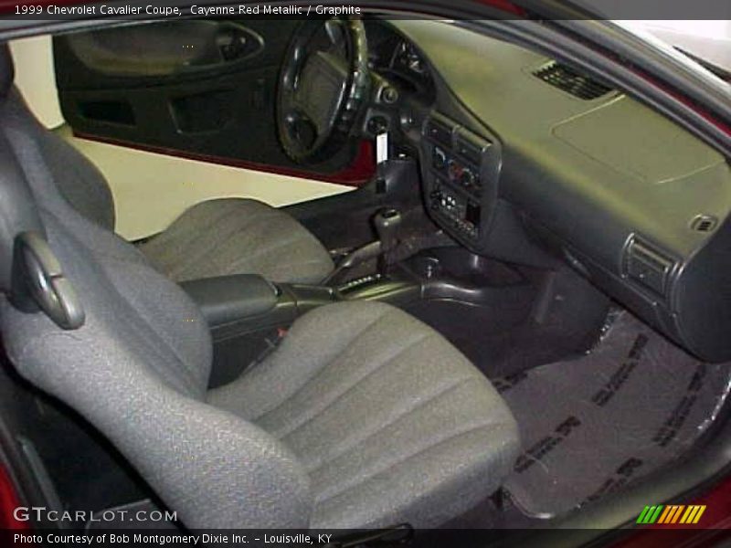 Cayenne Red Metallic / Graphite 1999 Chevrolet Cavalier Coupe