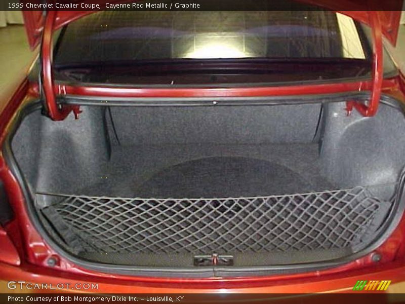 Cayenne Red Metallic / Graphite 1999 Chevrolet Cavalier Coupe