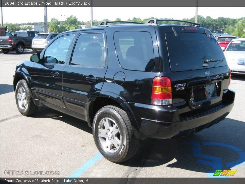 Black / Ebony Black 2004 Ford Escape Limited