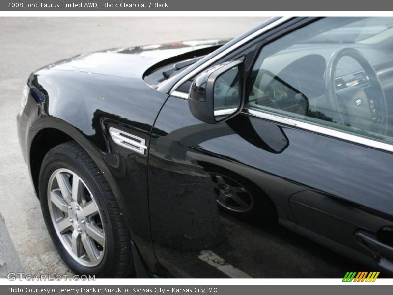 Black Clearcoat / Black 2008 Ford Taurus Limited AWD