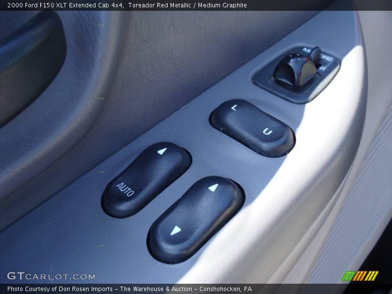 Toreador Red Metallic / Medium Graphite 2000 Ford F150 XLT Extended Cab 4x4