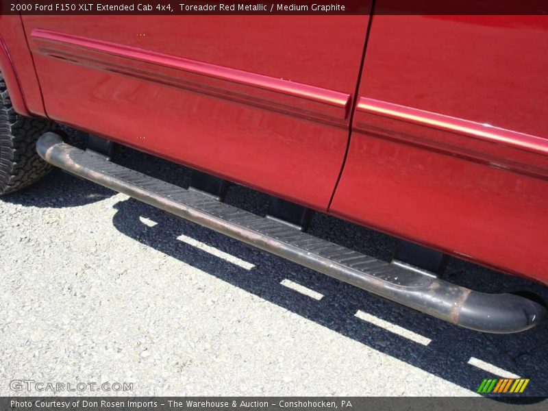Toreador Red Metallic / Medium Graphite 2000 Ford F150 XLT Extended Cab 4x4