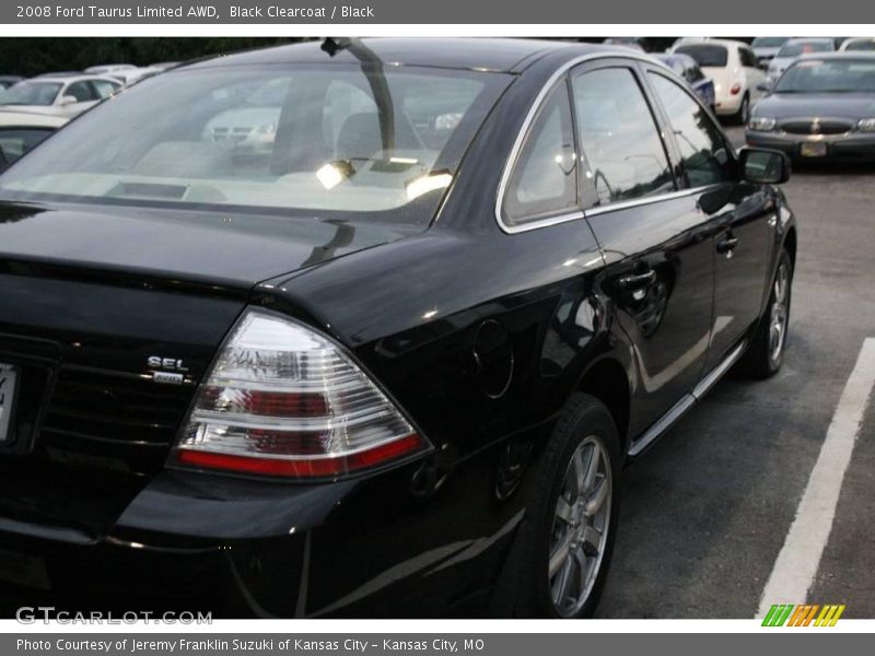 Black Clearcoat / Black 2008 Ford Taurus Limited AWD