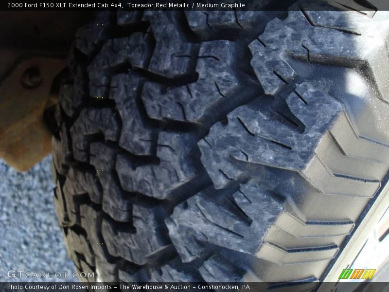 Toreador Red Metallic / Medium Graphite 2000 Ford F150 XLT Extended Cab 4x4