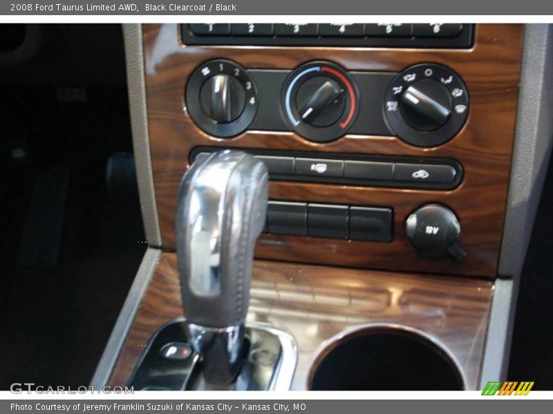 Black Clearcoat / Black 2008 Ford Taurus Limited AWD
