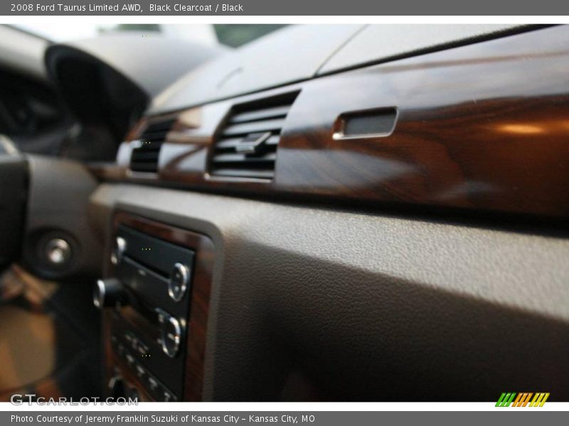 Black Clearcoat / Black 2008 Ford Taurus Limited AWD
