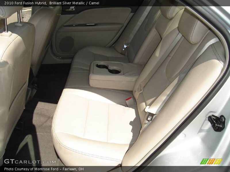 Brilliant Silver Metallic / Camel 2010 Ford Fusion Hybrid