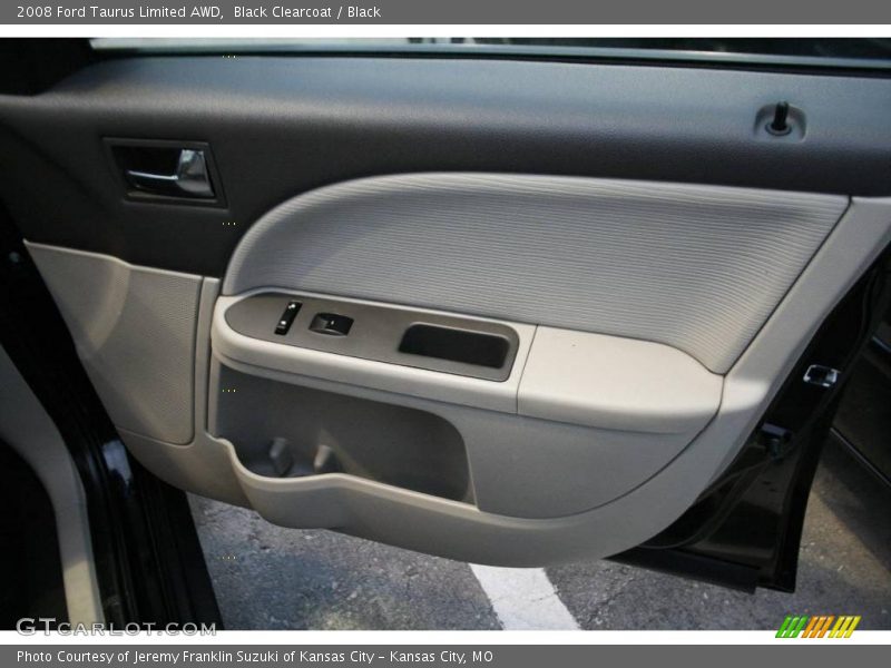 Black Clearcoat / Black 2008 Ford Taurus Limited AWD