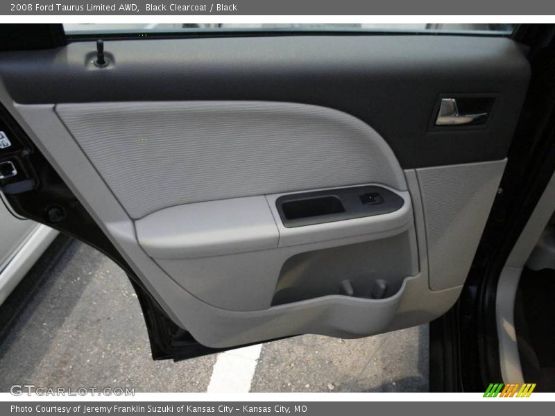 Black Clearcoat / Black 2008 Ford Taurus Limited AWD
