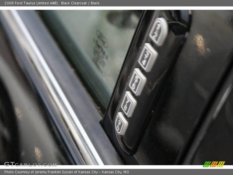 Black Clearcoat / Black 2008 Ford Taurus Limited AWD