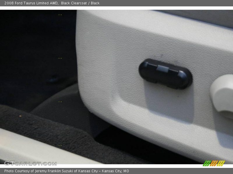 Black Clearcoat / Black 2008 Ford Taurus Limited AWD