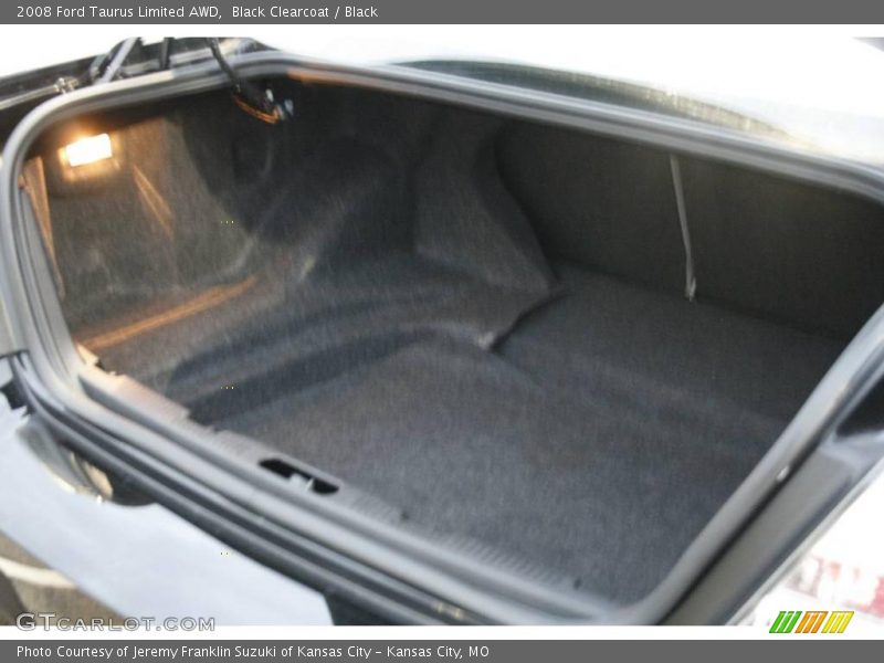 Black Clearcoat / Black 2008 Ford Taurus Limited AWD