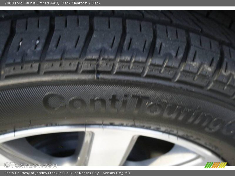 Black Clearcoat / Black 2008 Ford Taurus Limited AWD