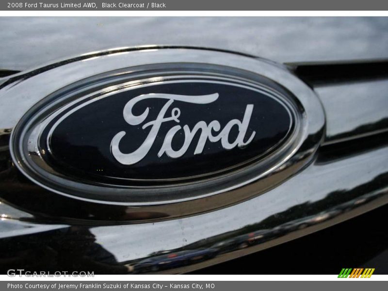 Black Clearcoat / Black 2008 Ford Taurus Limited AWD