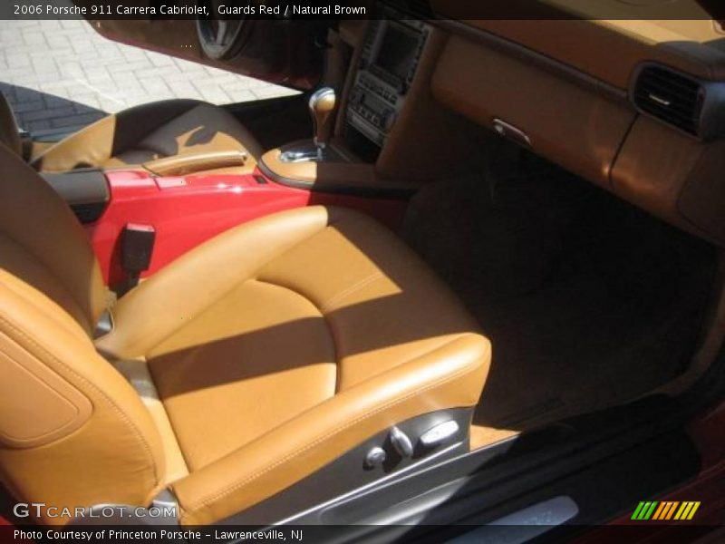  2006 911 Carrera Cabriolet Natural Brown Interior