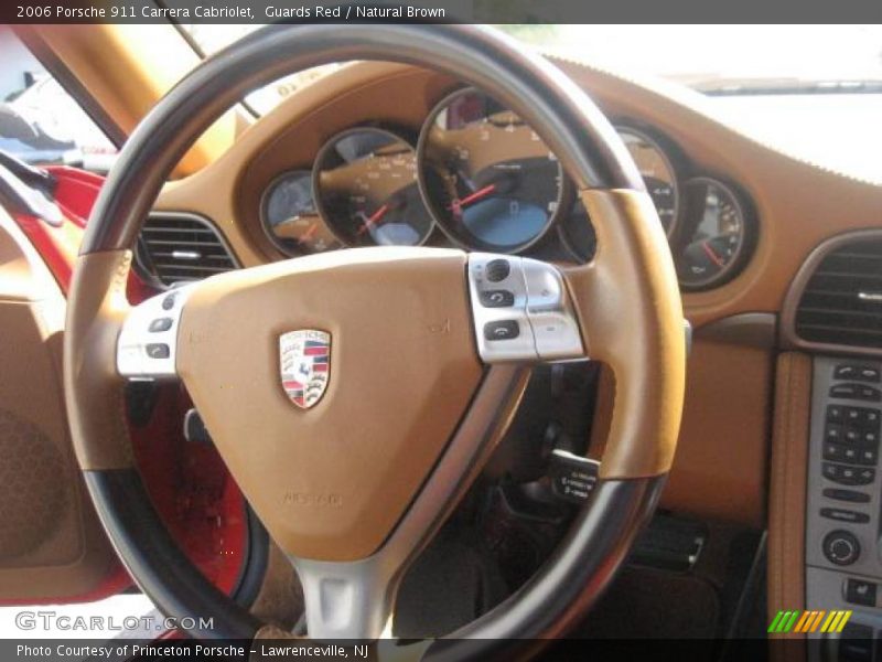  2006 911 Carrera Cabriolet Natural Brown Interior