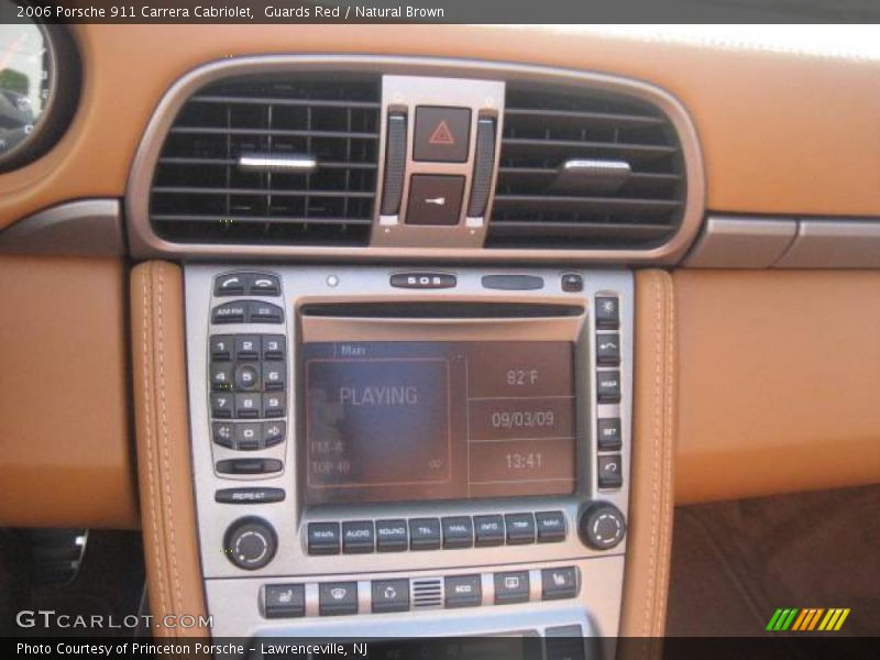 Guards Red / Natural Brown 2006 Porsche 911 Carrera Cabriolet